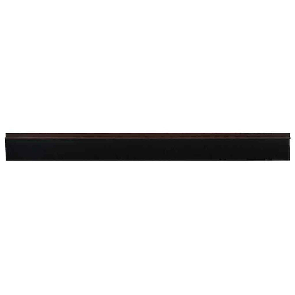 Vidaxl zelfklevende deurborstels 12 pcs bruin 100 cm