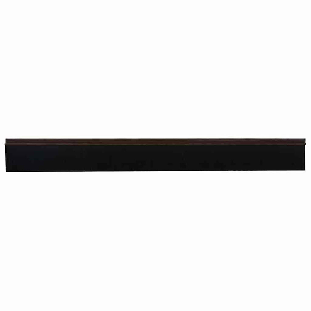 Vidaxl zelfklevende deurborstels 12 pcs bruin 100 cm