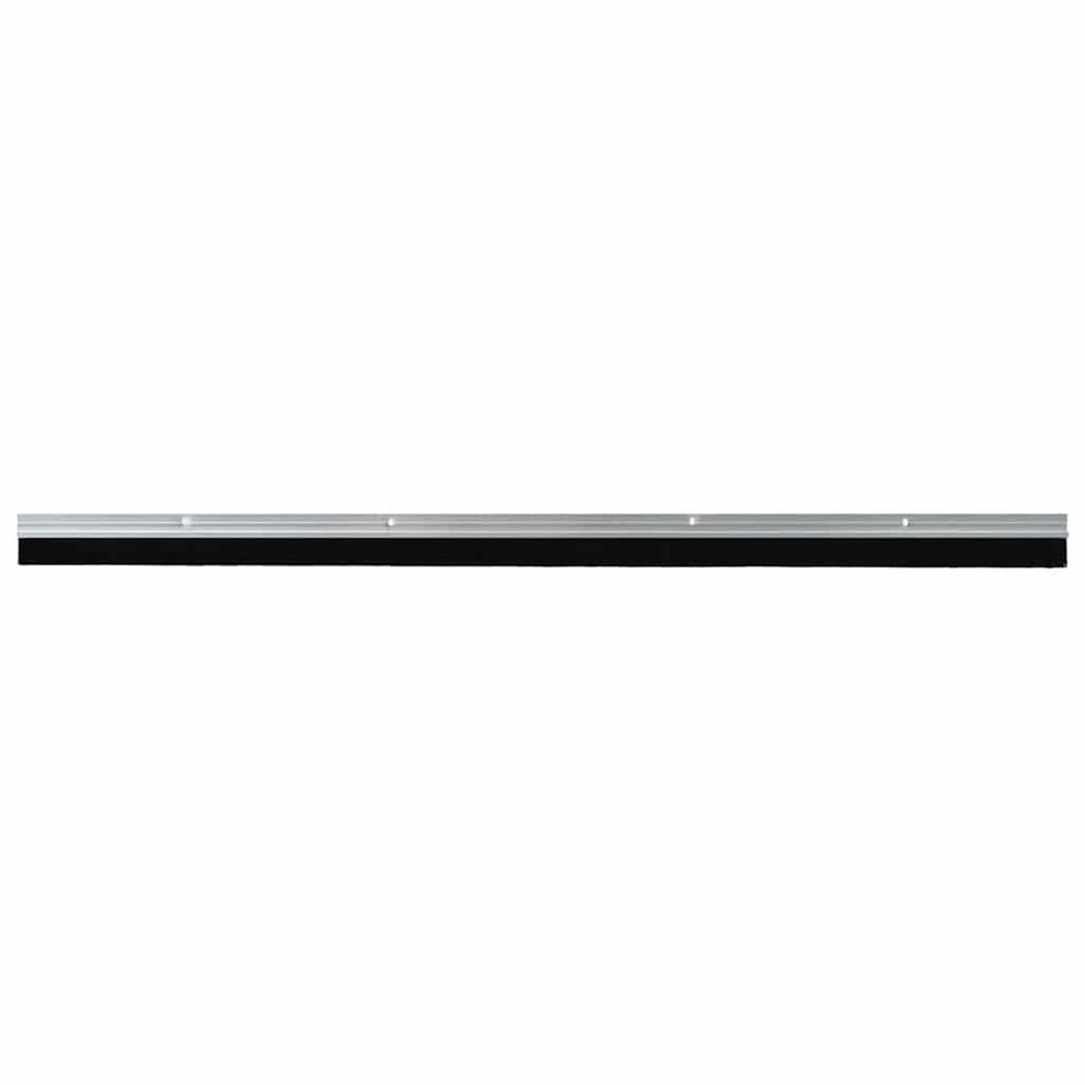 Vidaxl schroefbare deurborstelafsluitingen 12 pcs zilver 100 cm
