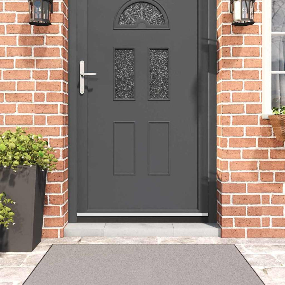 Vidaxl zelfklevende deurborstels 2 pcs wit 100 cm aluminium legering