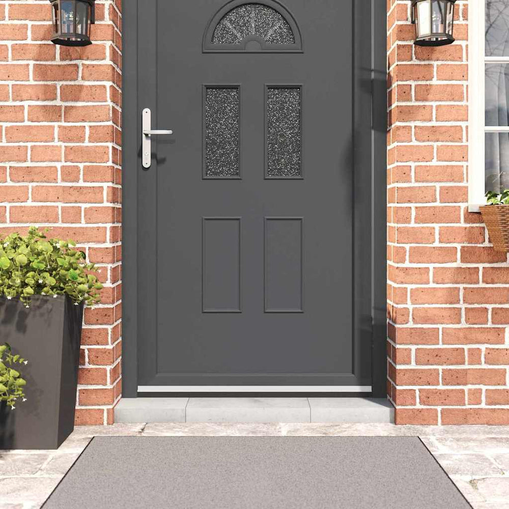 Vidaxl zelfklevende deurborstels 12 pcs wit 100 cm aluminium legering