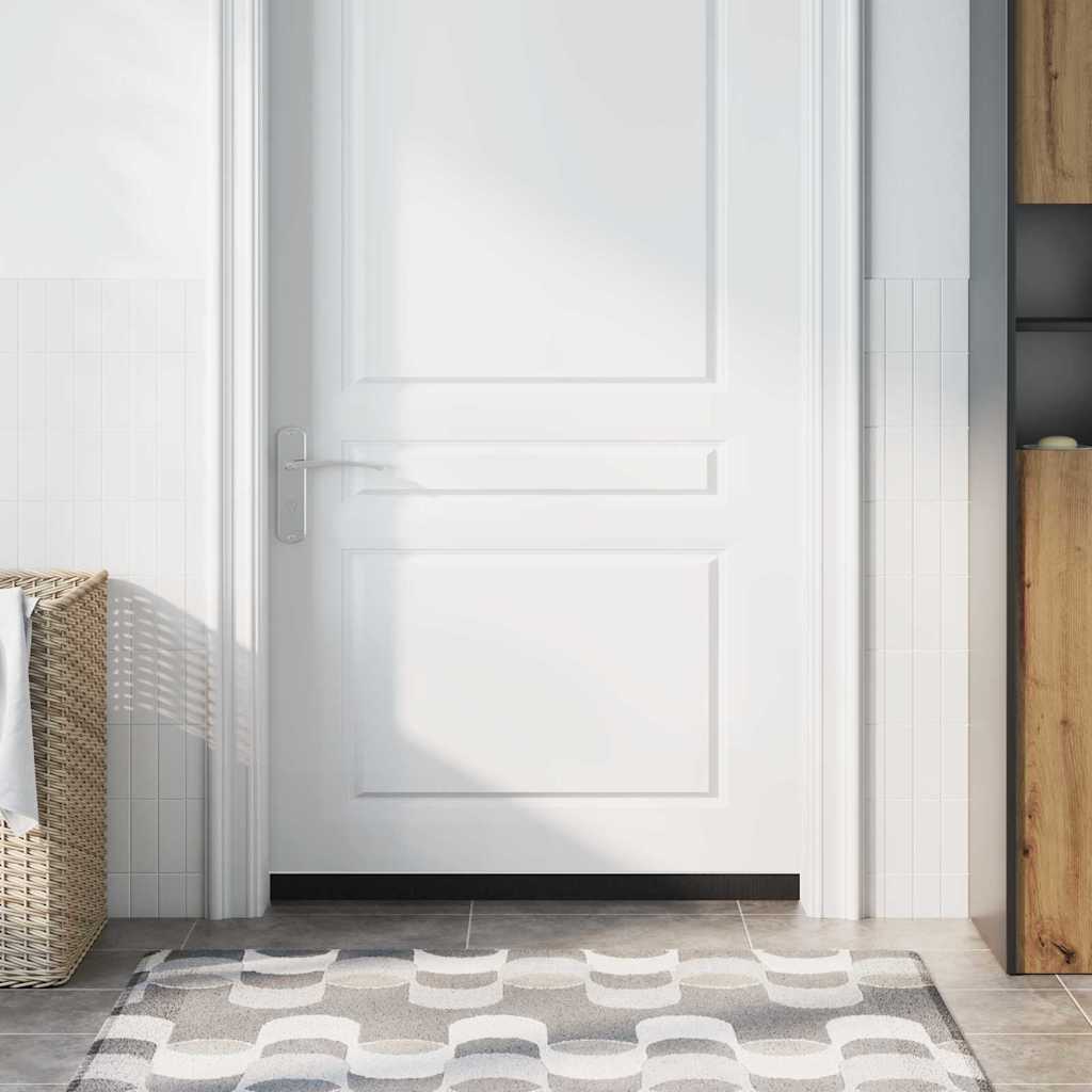 Vidaxl zelfklevende deurborstels 6 st wit 100 cm aluminium legering
