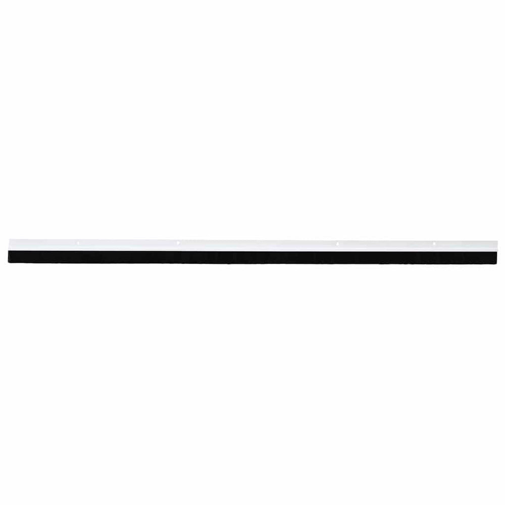 Vidaxl schroefbare deurborstelafsluitingen 2 pcs wit 100 cm