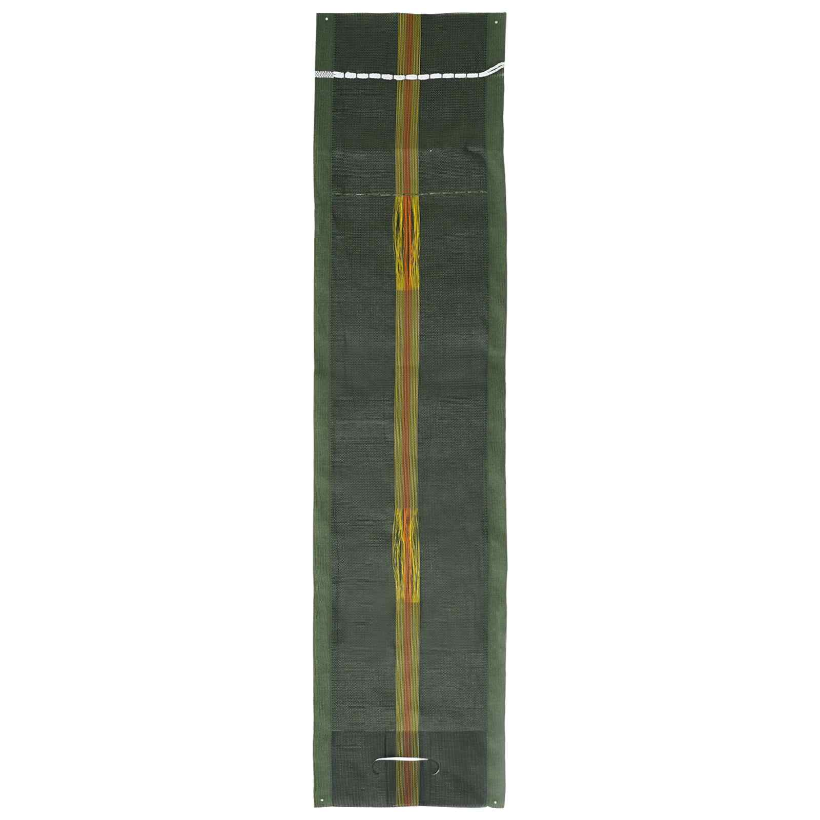 Vidaxl zandzakken 25 pcs donkergroen 120 x 27 cm hdpe