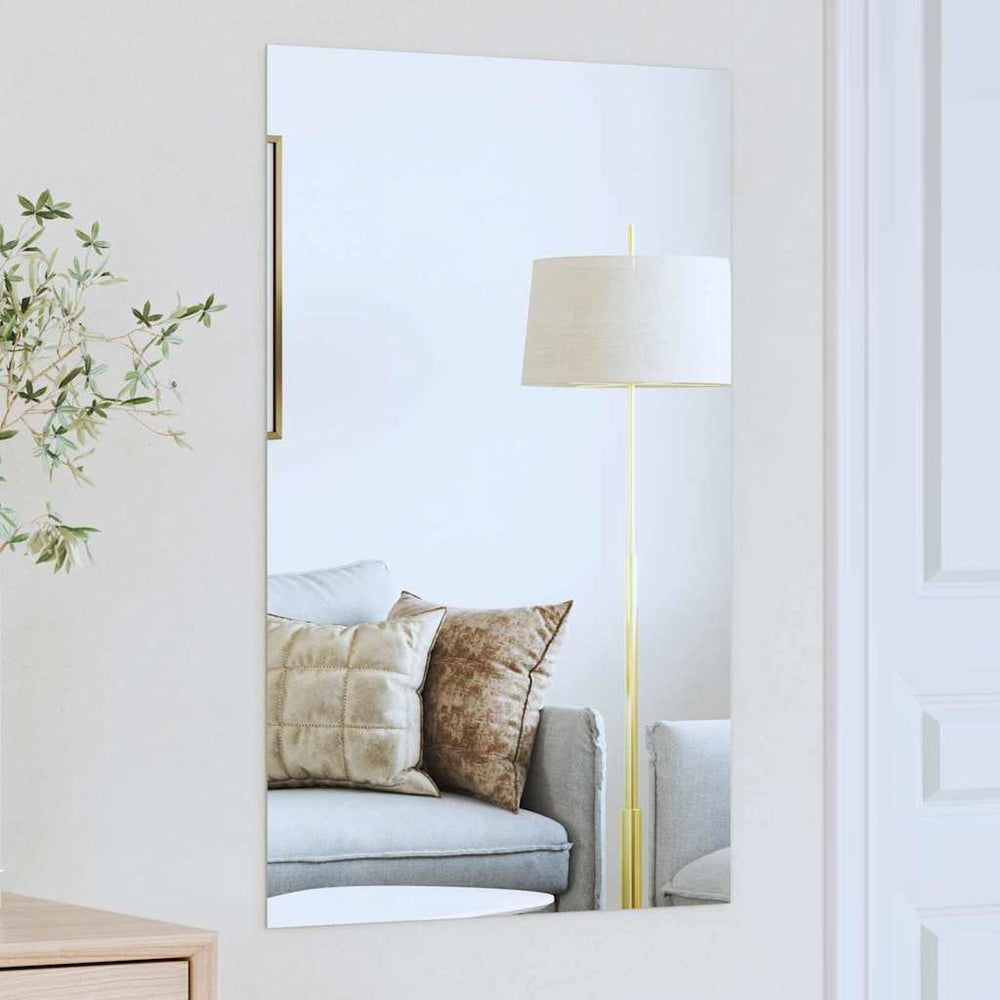 Vidaxl wandspiegel rechthoekig 50 x 80 cm gehard glas