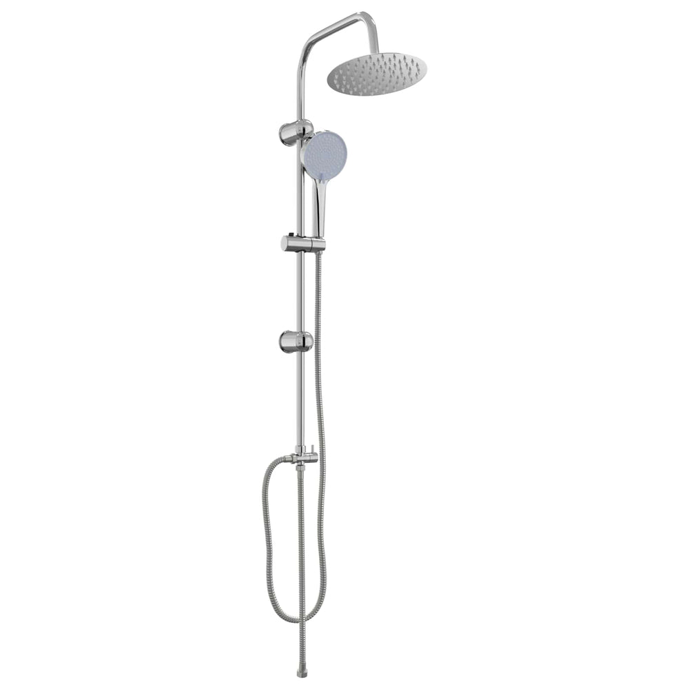 Vidaxl doucheset zilver 47 x 20 x 95 cm roestvrij staal