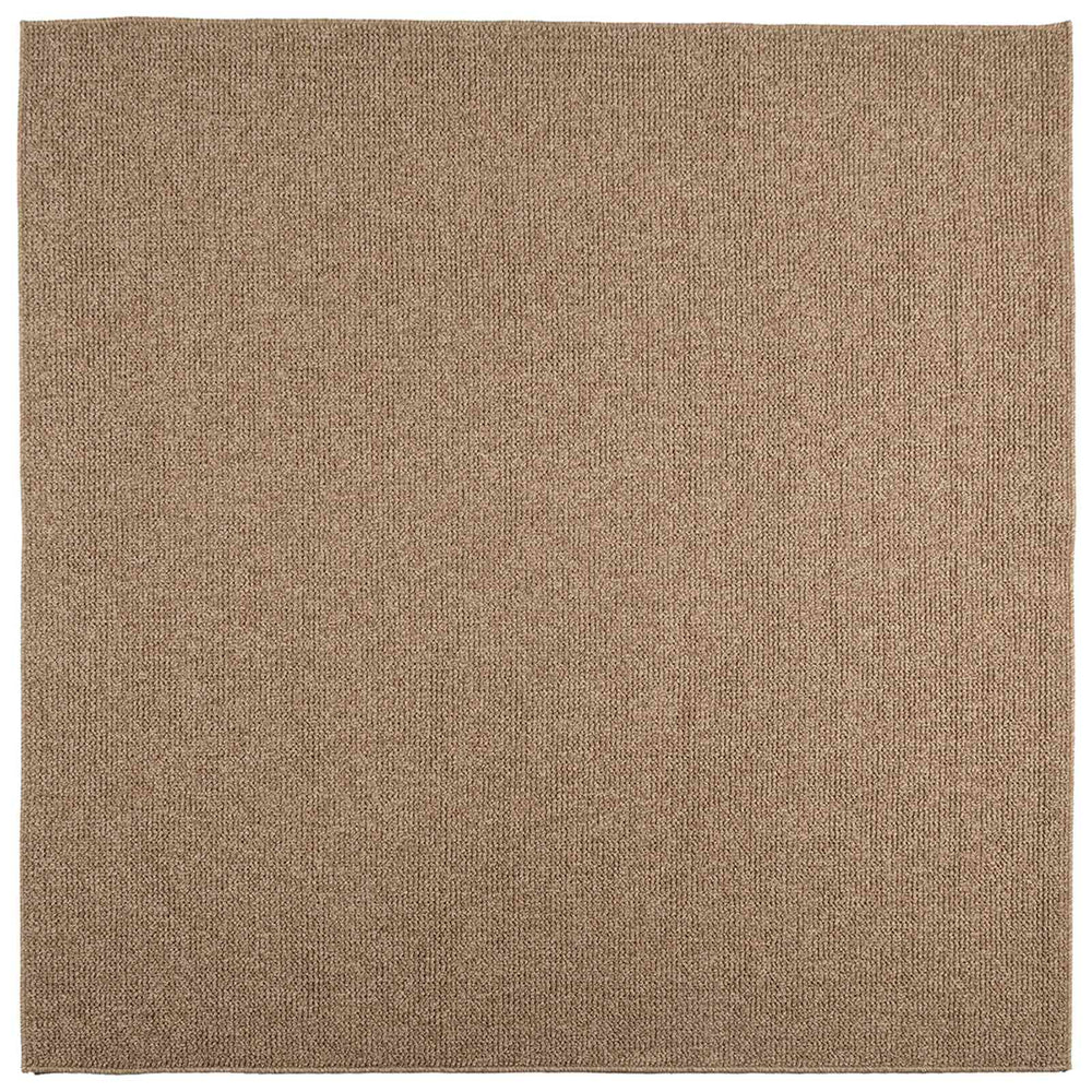 Vidaxl vloerkleden vierkant huarte naturel 200 x 200 cm polyester