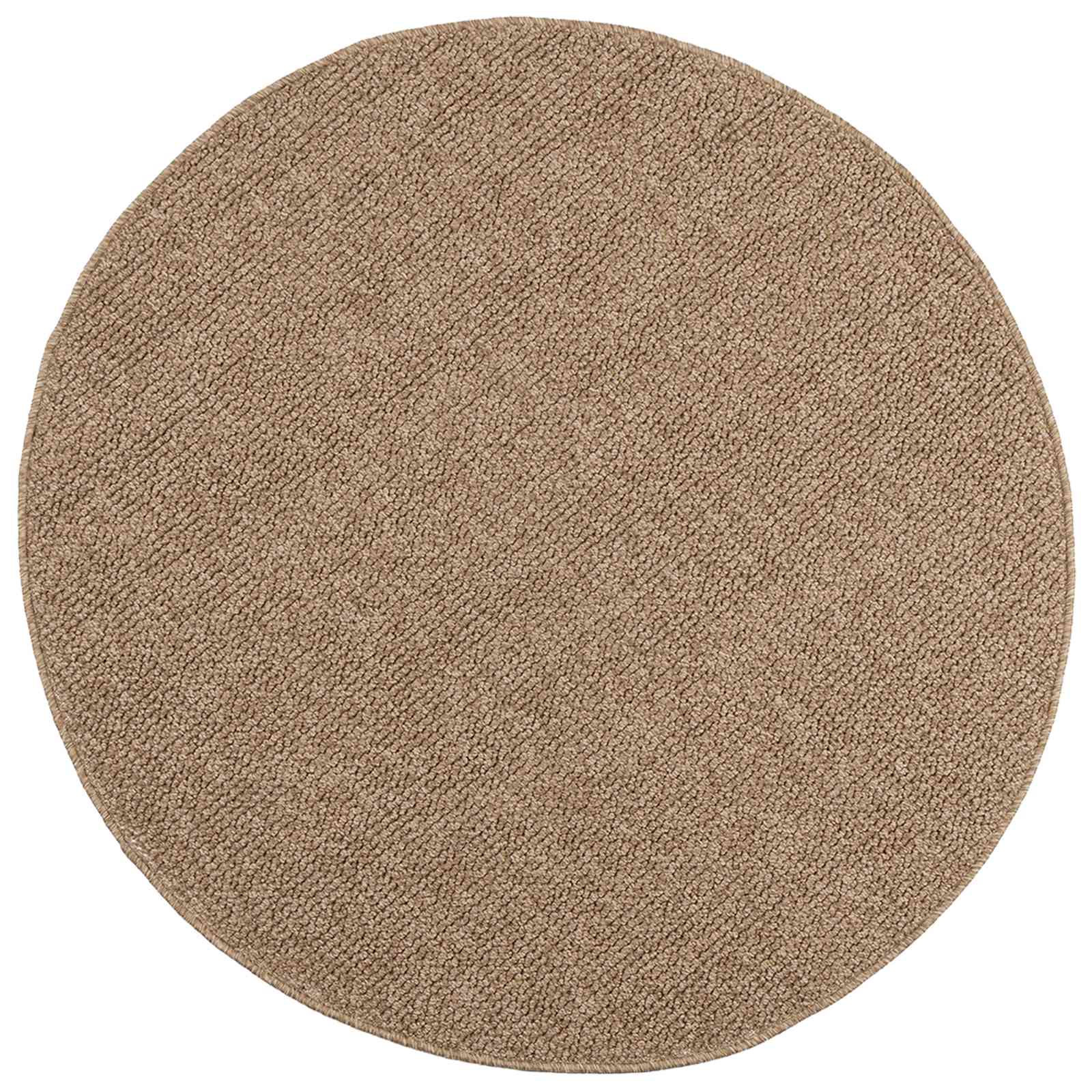 Vidaxl vloerkleden rond huarte naturel ø 160 cm polyester