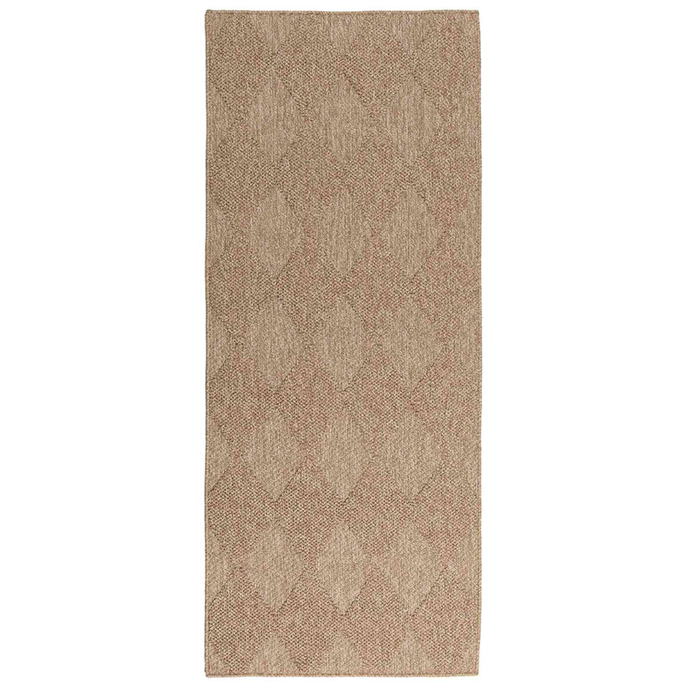 Vidaxl vloerkleden rechthoekig huarte naturel 200 x 80 cm polyester