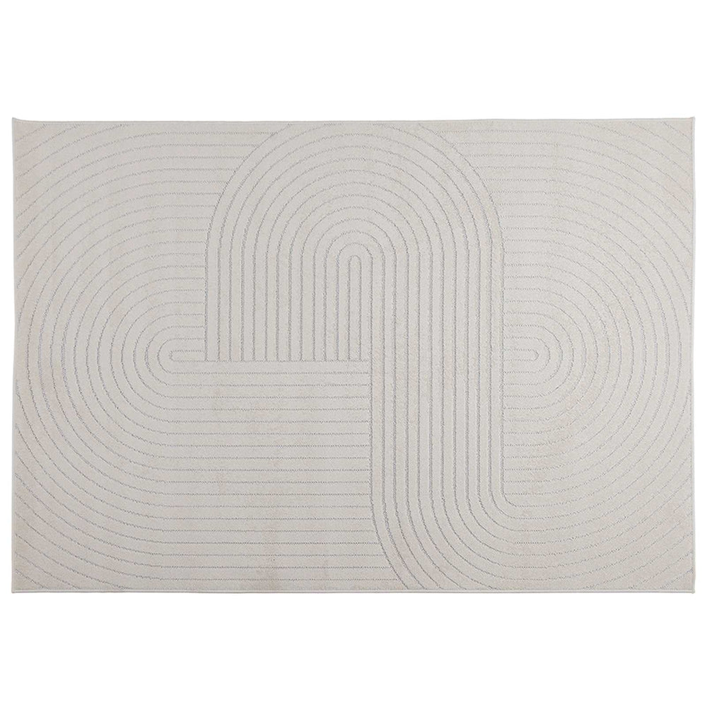 Vidaxl vloerkleden rechthoekig huarte crème 230 x 160 cm polyester
