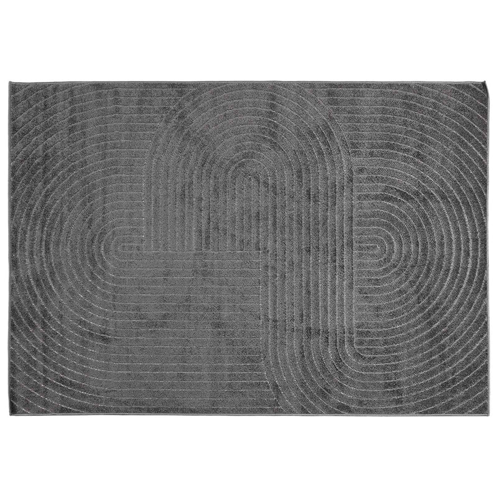Vidaxl vloerkleden rechthoekig huarte antraciet 200 x 140 cm polyester