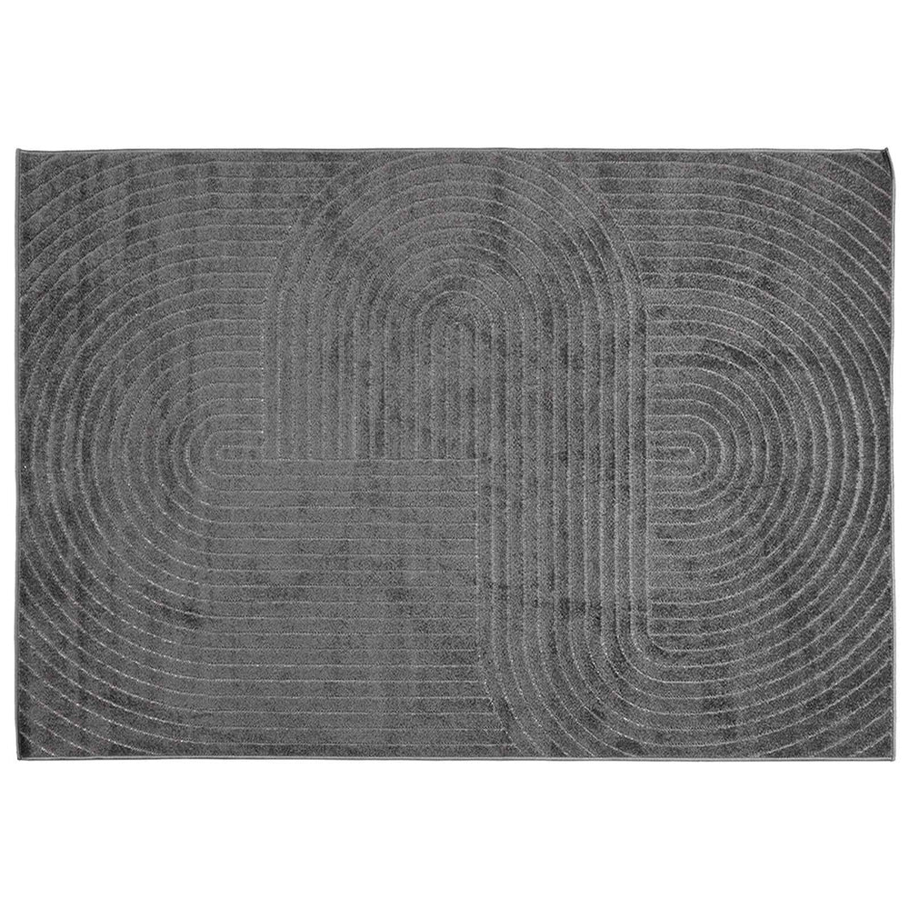 Vidaxl vloerkleden rechthoekig huarte antraciet 340 x 240 cm polyester
