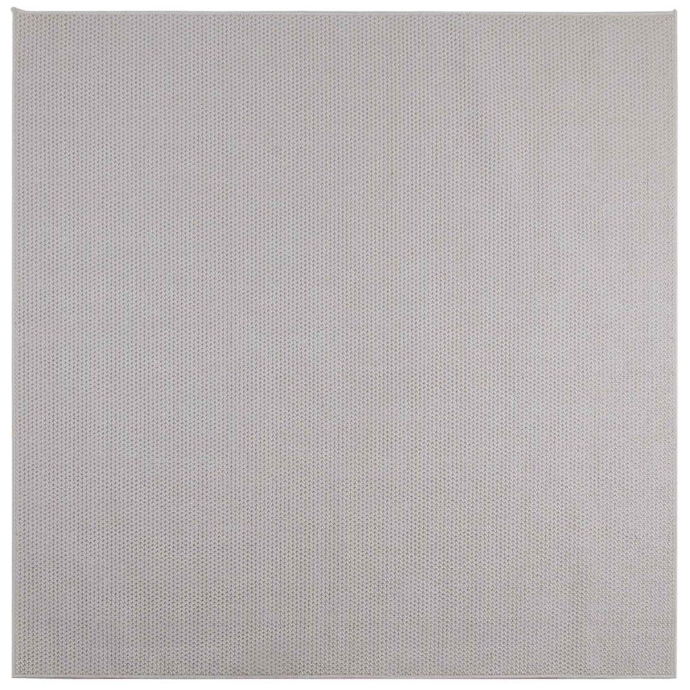 Vidaxl vloerkleden vierkant huarte crème 240 x 240 cm polyester