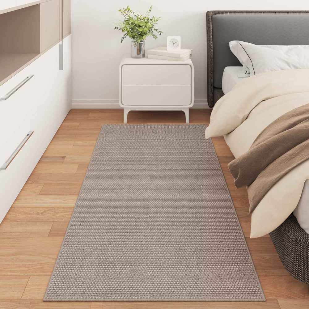Vidaxl vloerkleden huarte crème en taupe 200 x 80 cm polyester