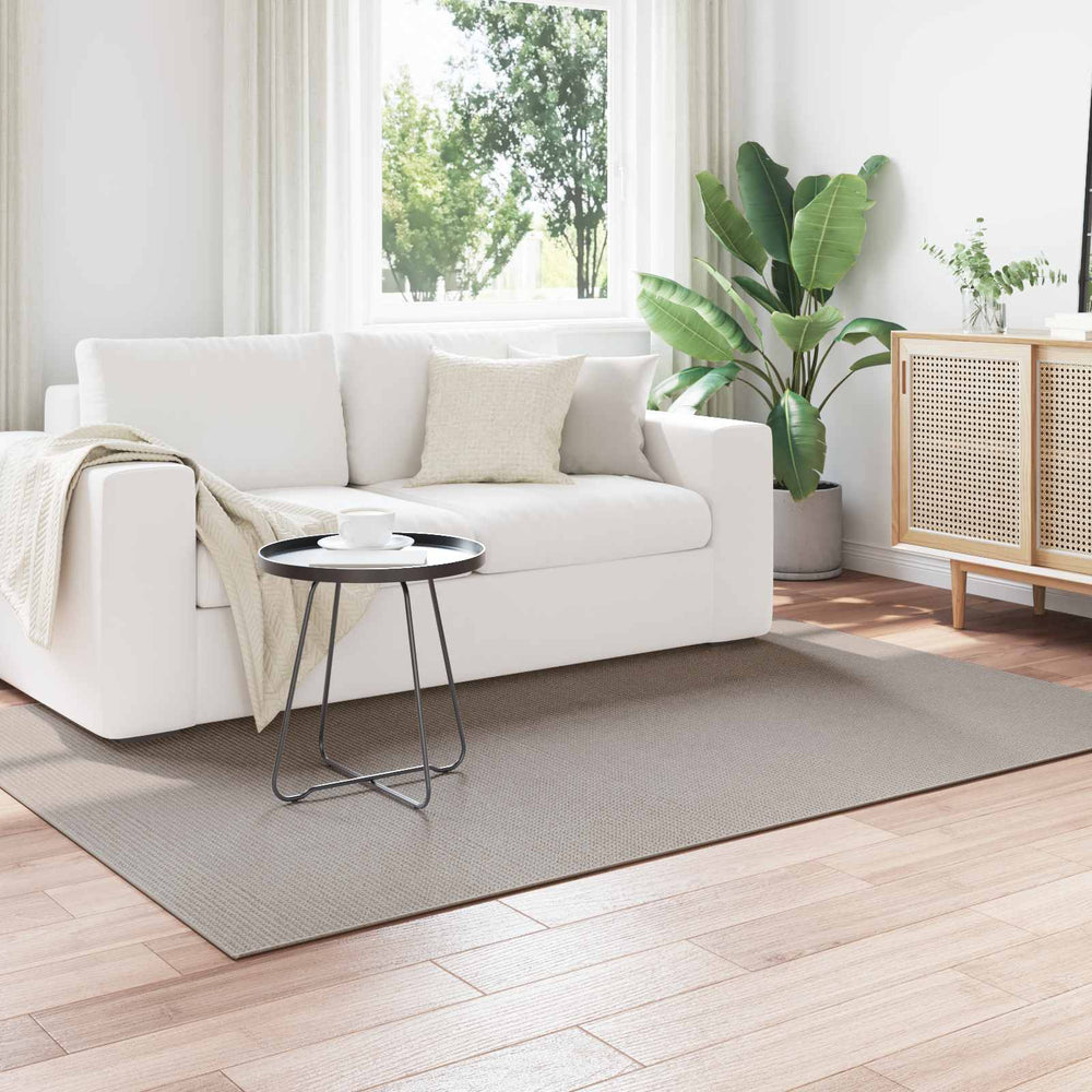 Vidaxl vloerkleden huarte crème en taupe 200 x 140 cm polyester