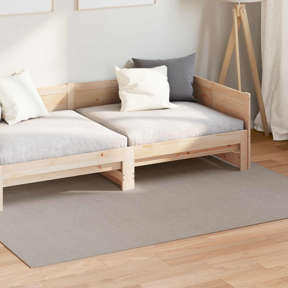 Vidaxl vloerkleden huarte crème en taupe 230 x 160 cm polyester