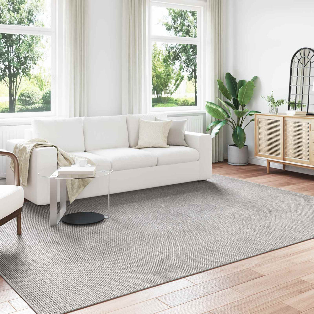 Vidaxl vloerkleden huarte crème en grijs 280 x 200 cm polyester