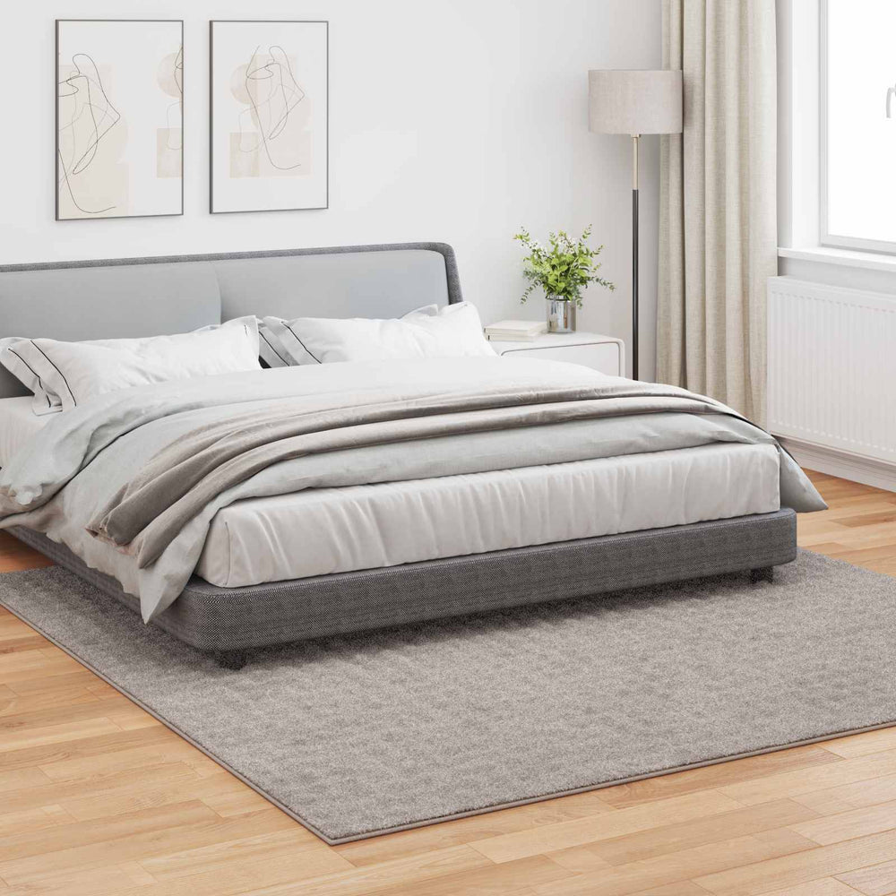 Vidaxl vloerkleden vierkant huarte zand 240 x 240 cm polyester