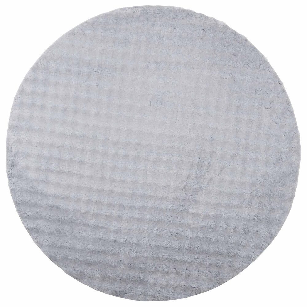 Vidaxl vloerkleden rond huarte grijs ø 160 cm polyester