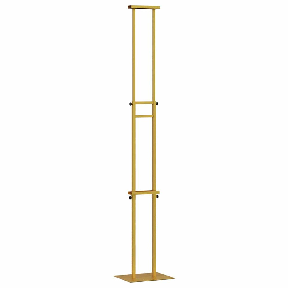 Vidaxl beurs displays goud 30 x 23,5 x 210 cm staal