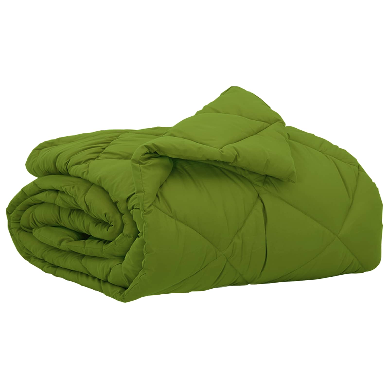Vidaxl zomer dekbed groen 220 x 140 cm microfiber