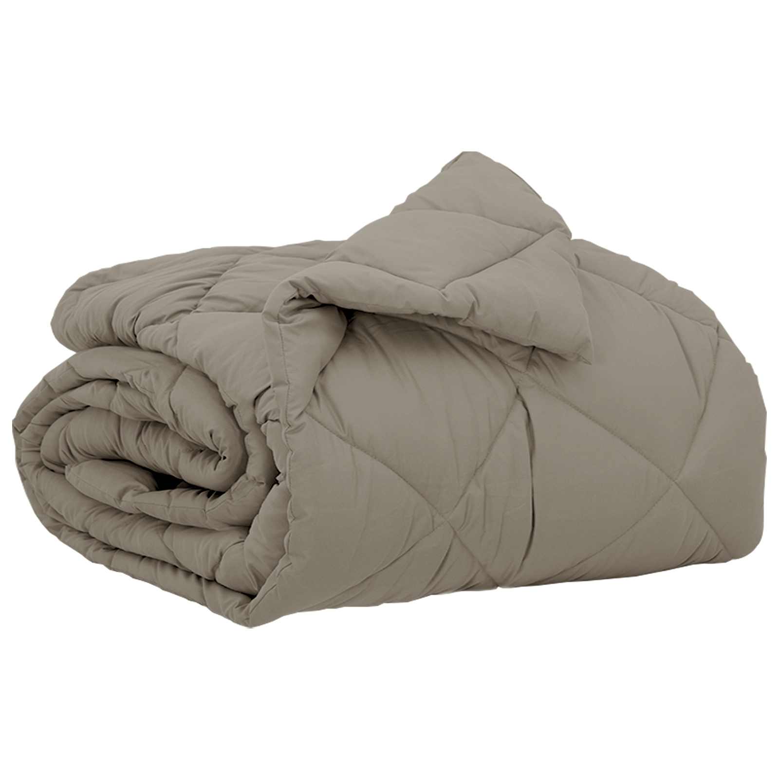 Vidaxl vol jaar dekbed lichtgrijs 220 x 140 cm microfiber
