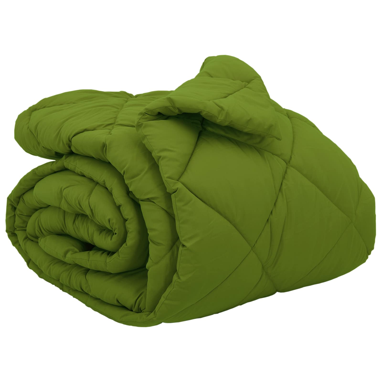 Vidaxl winter dekbed groen 200 x 200 cm microfiber