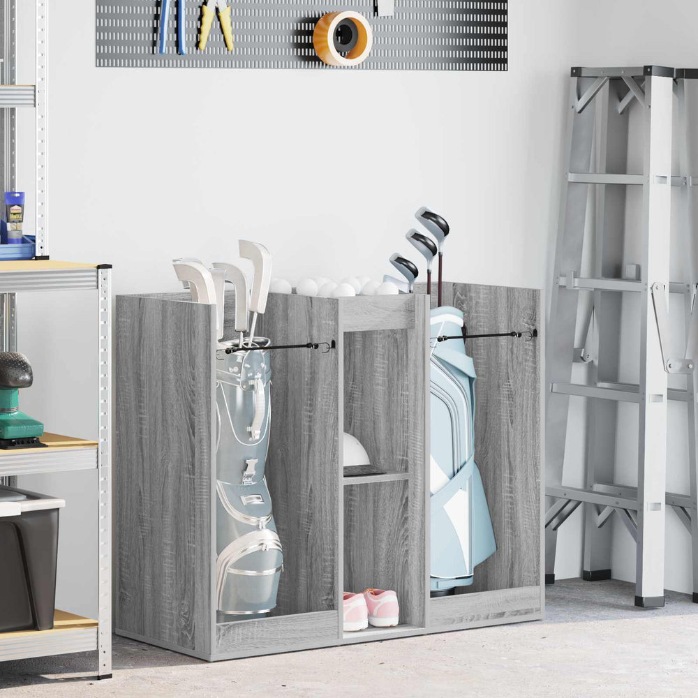 Vidaxl golfkast effen grijs sonoma 102 x 45 x 85,5 cm