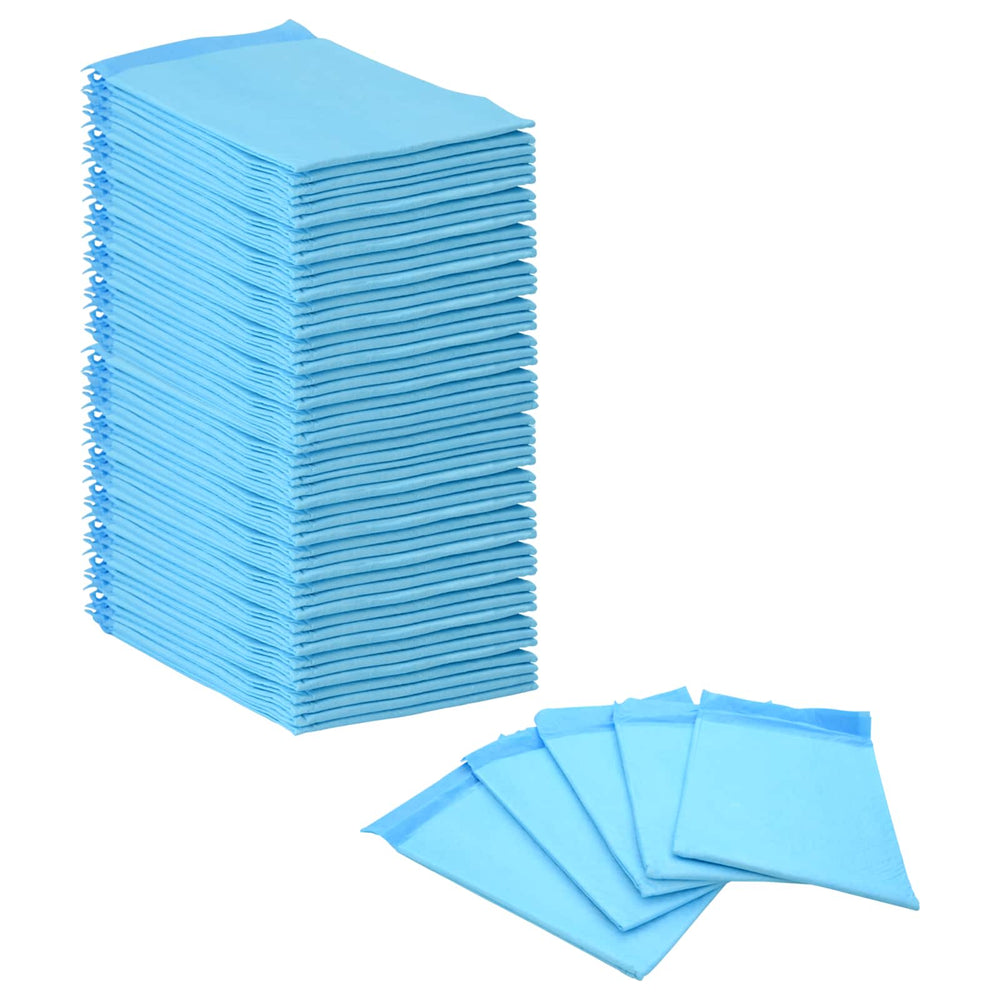 Vidaxl niet-geweven stof huisdier trainingspad 50 pcs 60 x 60 cm