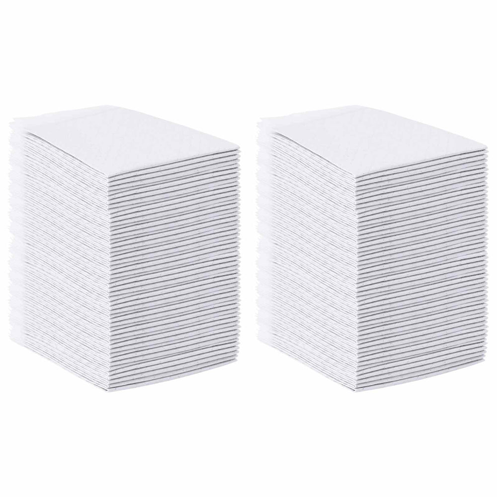 Vidaxl niet-geweven stof huisdier trainingspad 100 pcs 45 x 33 cm