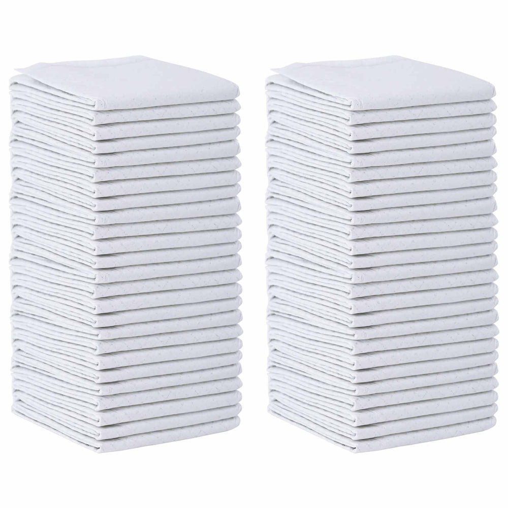 Vidaxl niet-geweven stof huisdier trainingspad 50 pcs 60 x 45 cm