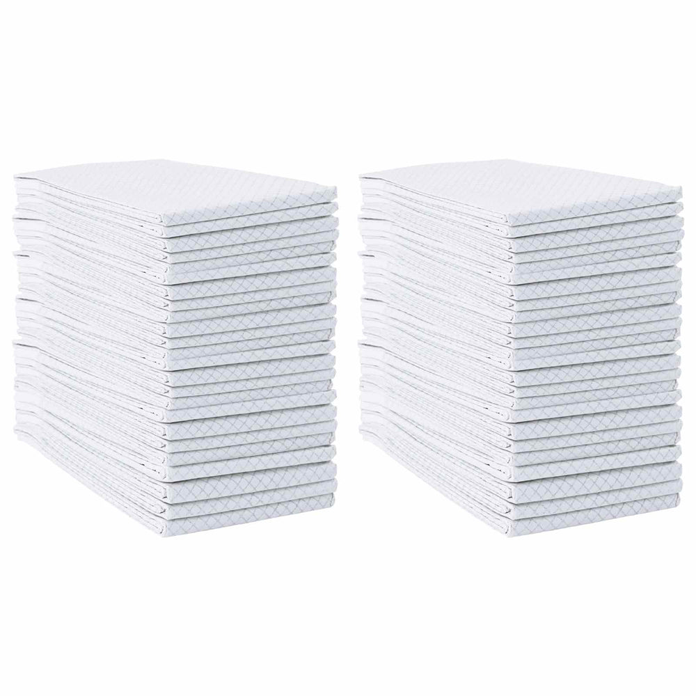Vidaxl niet-geweven stof huisdier trainingspad 50 pcs 120 x 80 cm