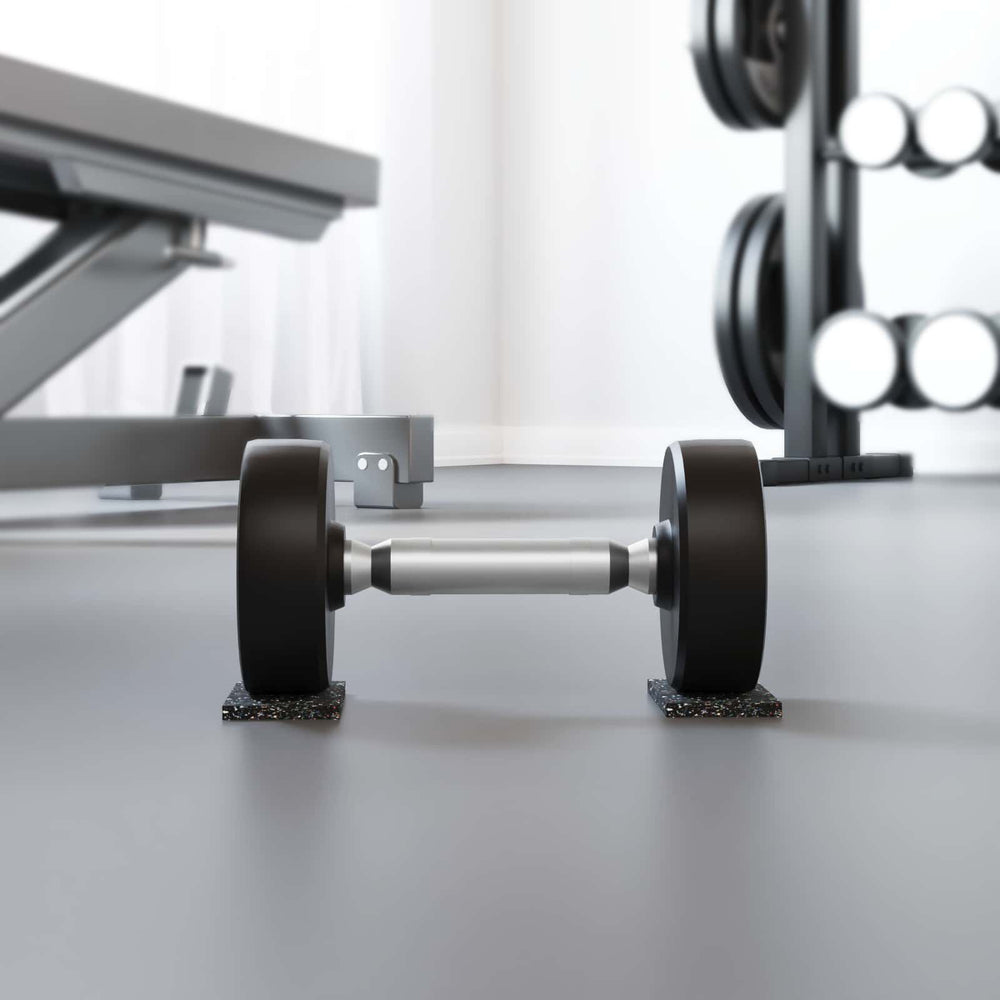 Vidaxl rubberen roller zwart 200 x 5 x 0,6 cm rubber