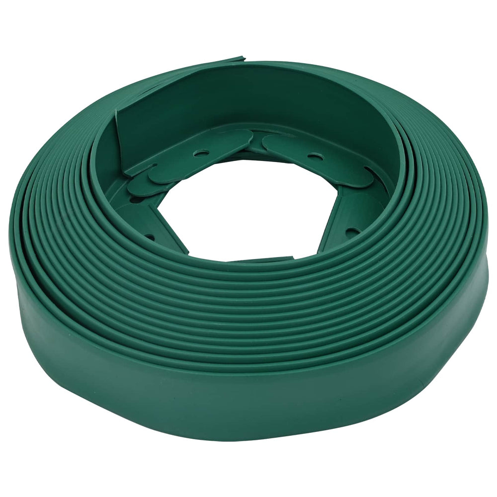Vidaxl gazonranden groen 1000 x 4 x 5 cm kunststof
