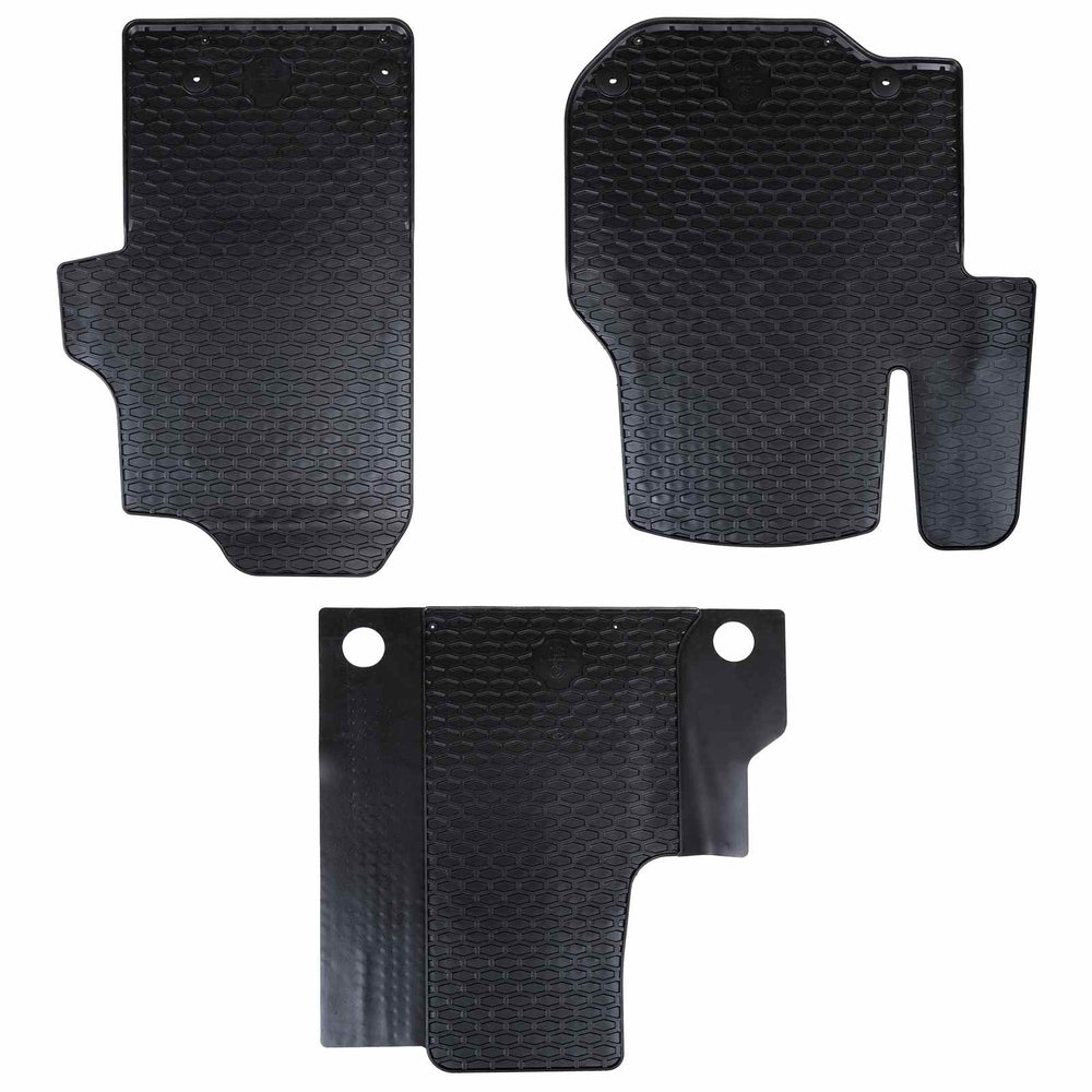 Vidaxl autobodemmat 3 pcs zwart vw crafter , tge tpe