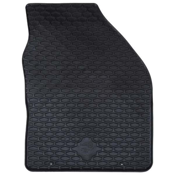 Vidaxl autobodemmat 4 st geschikt voor toyota yaris 2020- rubber