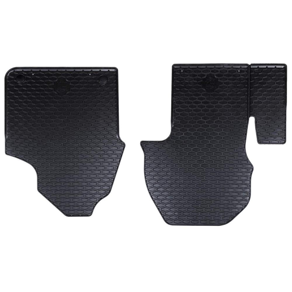Vidaxl autobodemmat 2 pcs zwart geschikt voor mercedes sprinter rubber
