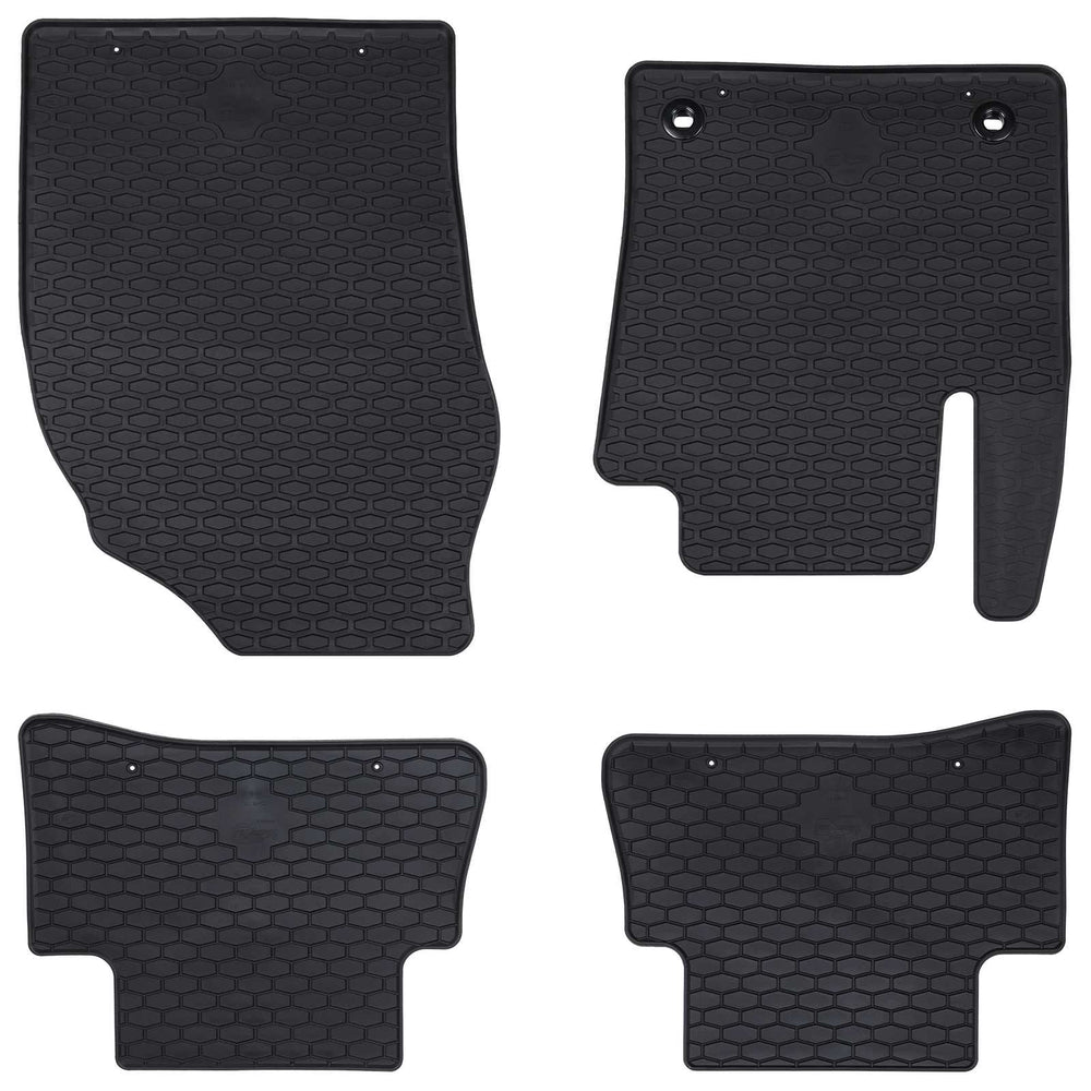 Vidaxl autobodemmat 4 pcs zwart geschikt voor toyota c-hr hybride tpe
