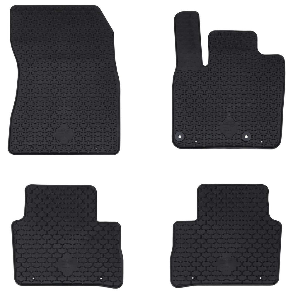Vidaxl autobodemmat 4 pcs zwart geschikt voor nissan qashqai tpe
