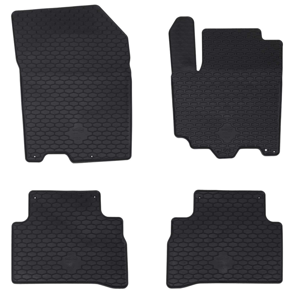 Vidaxl autobodemmat 4 pcs zwart geschikt voor suzuki vitara tpe