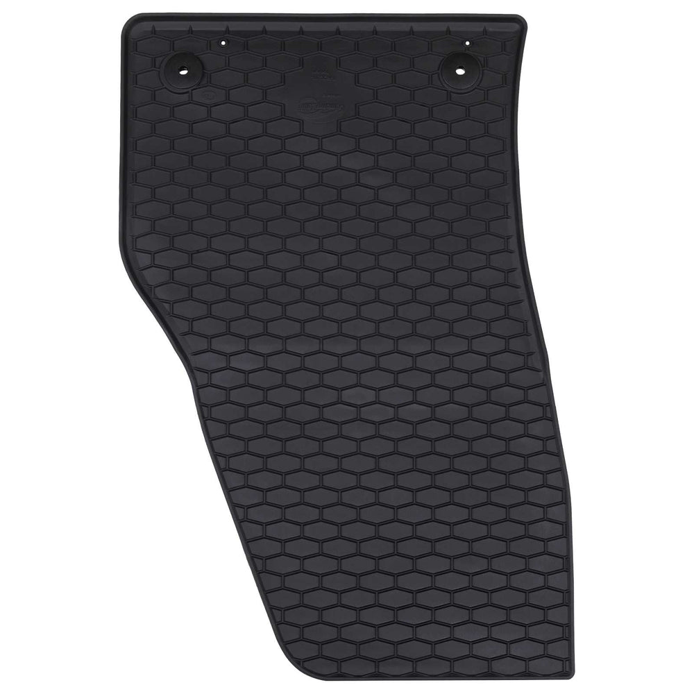 Vidaxl autobodemmat 4 pcs zwart geschikt voor t-roc cabrio tpe
