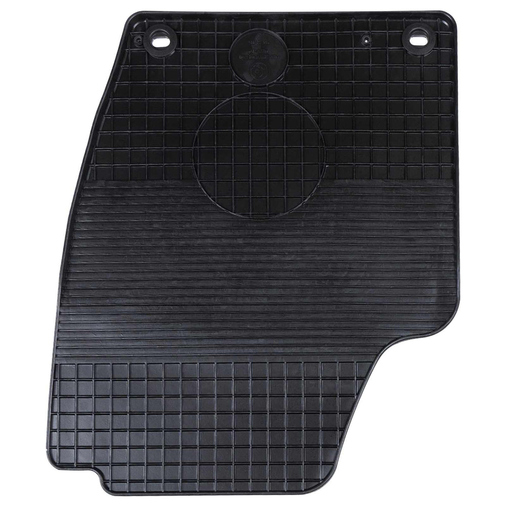 Vidaxl autobodemmat 4 pcs zwart geschikt voor vw polo 10 01-09 ns