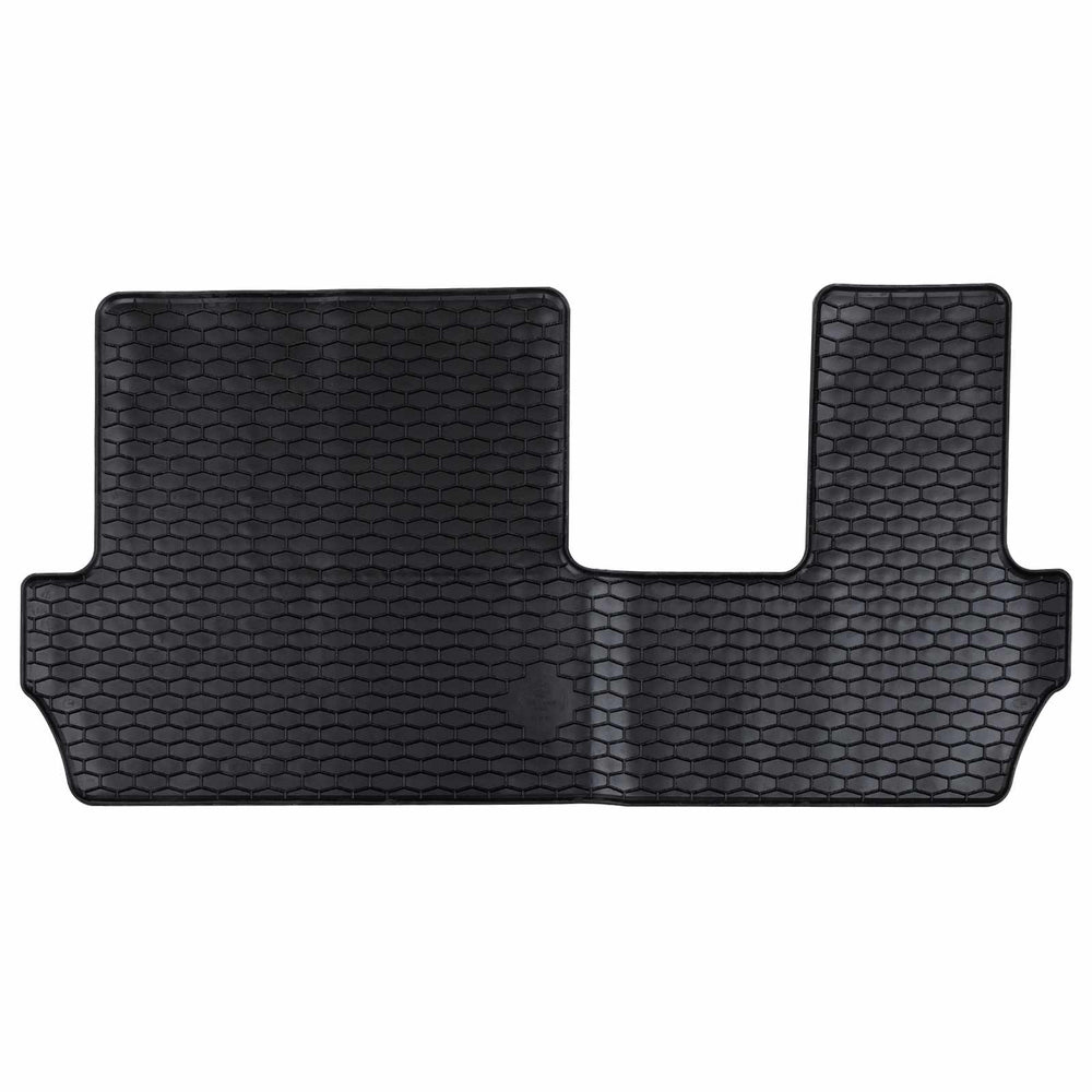 Vidaxl autobodemmat zwart rubber