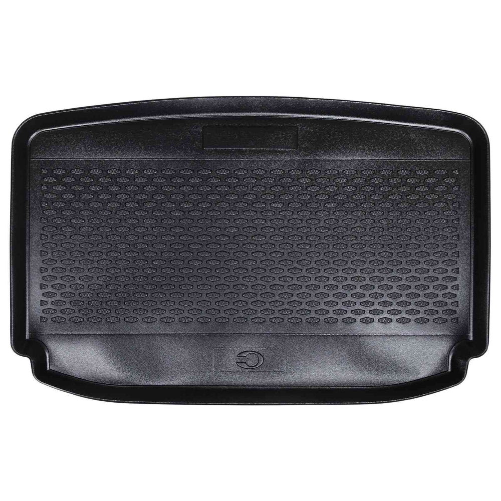 Vidaxl kofferbakmat zwart fabia rubber