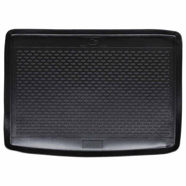 Vidaxl kofferbakmat zwart geschikt voor vw golf sportsvan 2014- rubber