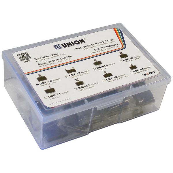 Schijfremblokset Union DBP-10 organisch voor Shimano