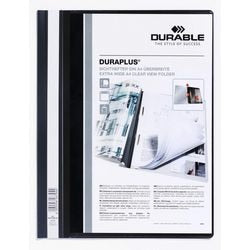 Snelhechter durable a4+ pvc zwart