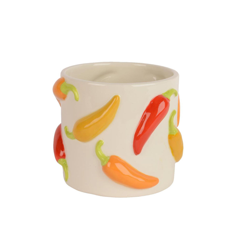 Decoris bloempot peper dolomiet ø14,5xh13cm