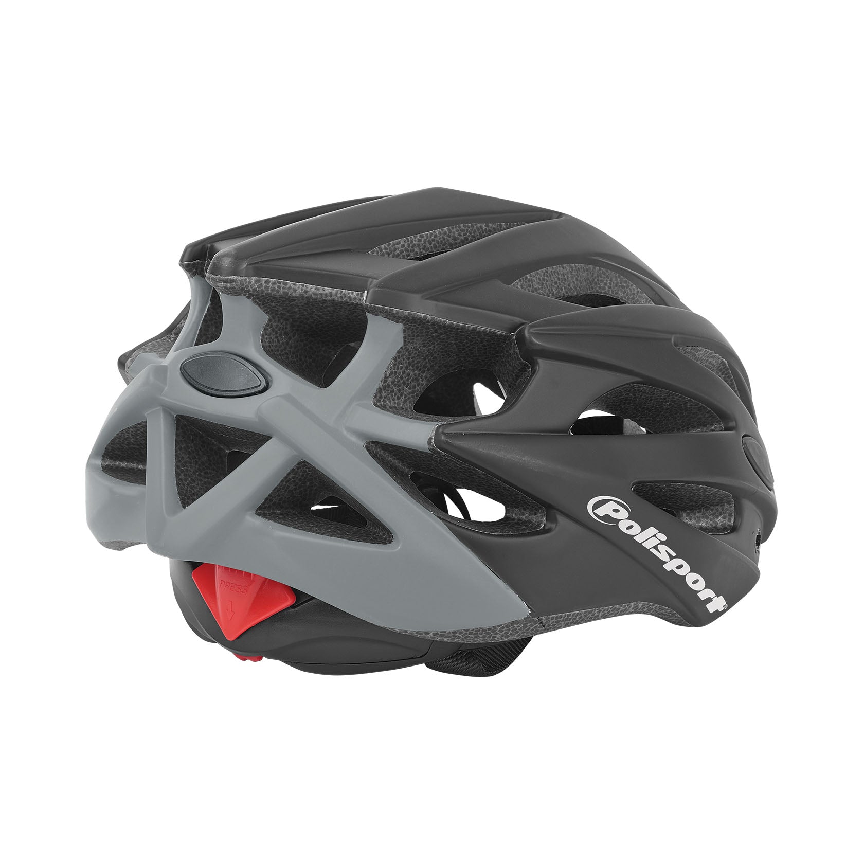 Polisport stuurstand Twig mat zwart grijs M 55-58cm easy-lock