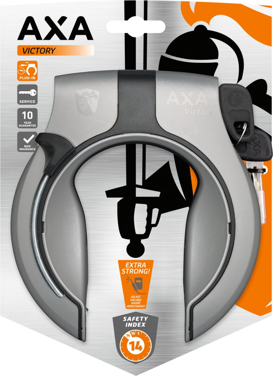 AXA Victory Ringslot - ART2, grijs, 10mm - Maximale beveiliging